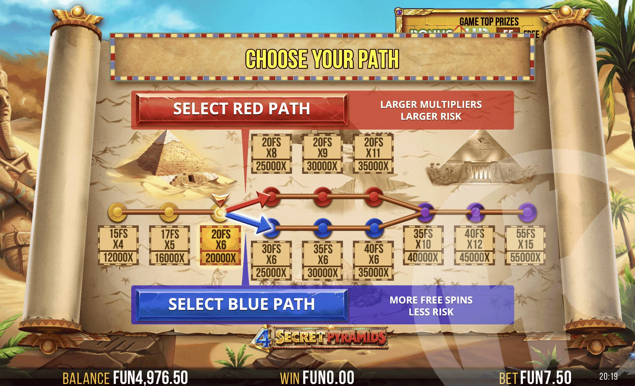 4 Secret Pyramids Slot Review pic 15